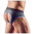 Svenjoyment - öppen jockstrap - svart/blå