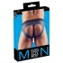 Svenjoyment - öppen jockstrap - svart/blå - L