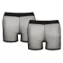 Svenjoyment - transparent boxerset - svart tvådelad S-L