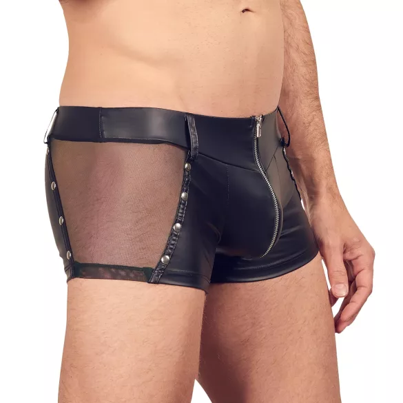 Svenjoyment - boxerkalsonger herr - blank - svart