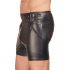NEK - Förlängda Herrshorts med Metallsänne (Svart)