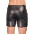 NEK - Förlängda Herrshorts med Metallsänne (Svart)