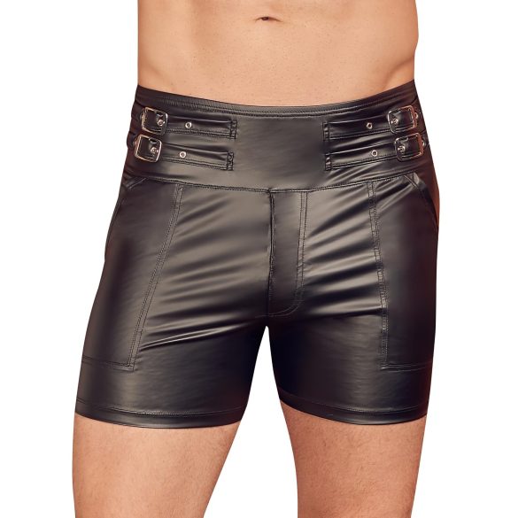 NEK - herrshorts - förlängd modell - metallspänne - svart - M