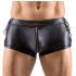 Svenjoyment - Sidoknytna Matta Boxershorts (Svart)