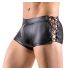 Svenjoyment - Sidoknytna Matta Boxershorts (Svart)