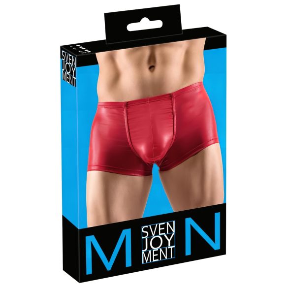 Svenjoyment - glansig push-up-kalsong (röd) - 2XL