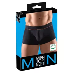   Svenjoyment - Ekologisk bomullsboxer för komfort (svart) - M