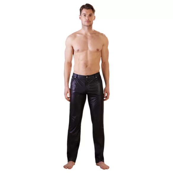 NEK - leggings - glanseffekt - svart