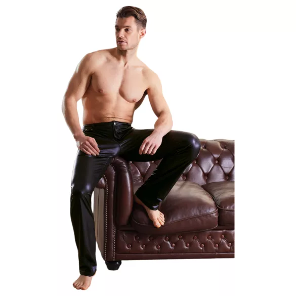 NEK - leggings - glanseffekt - svart