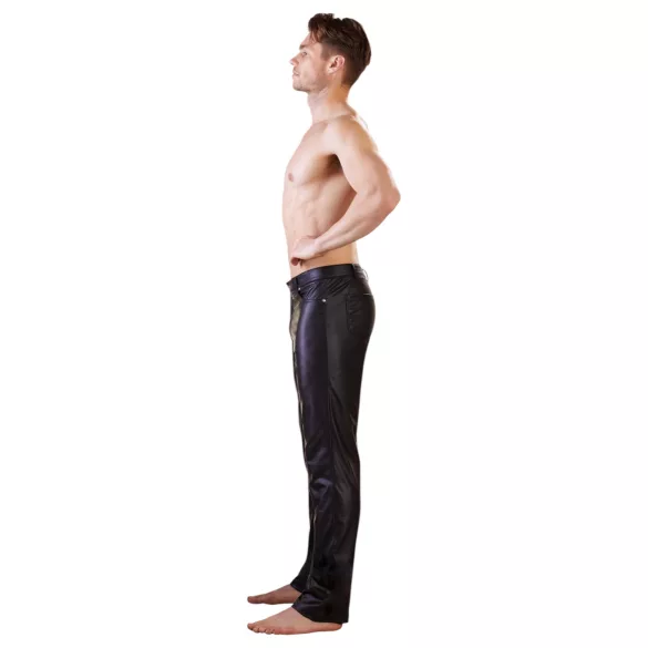 NEK - leggings - glanseffekt - svart - L