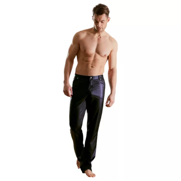 NEK - leggings - glanseffekt - svart - L