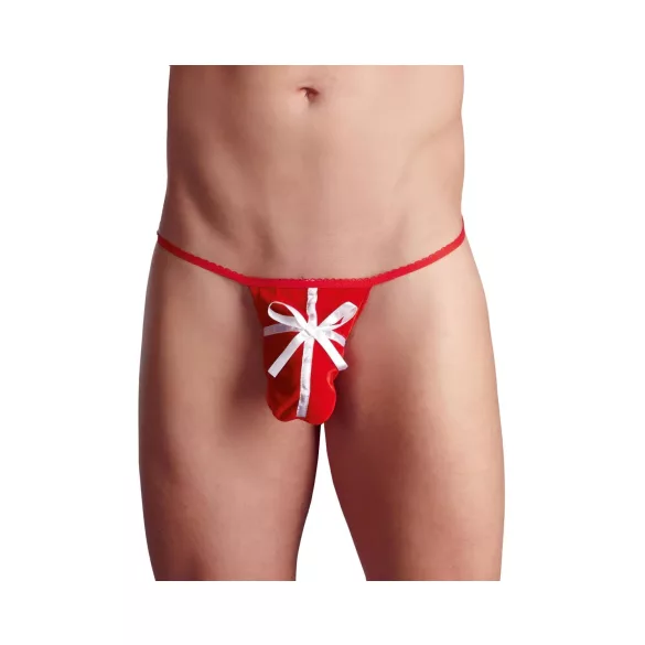 Julklapp - jultanga för män - röd - S-L