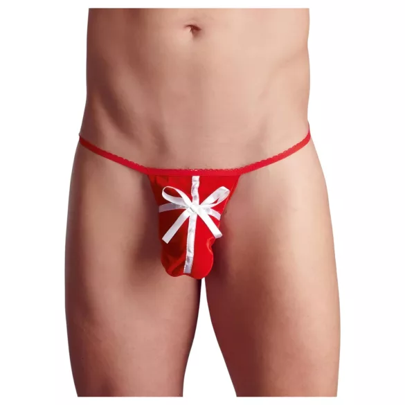Julklapp - jultanga för män - röd - S-L
