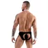 Svenjoyment - herrstring servitördräkt set - svart/vit - XL