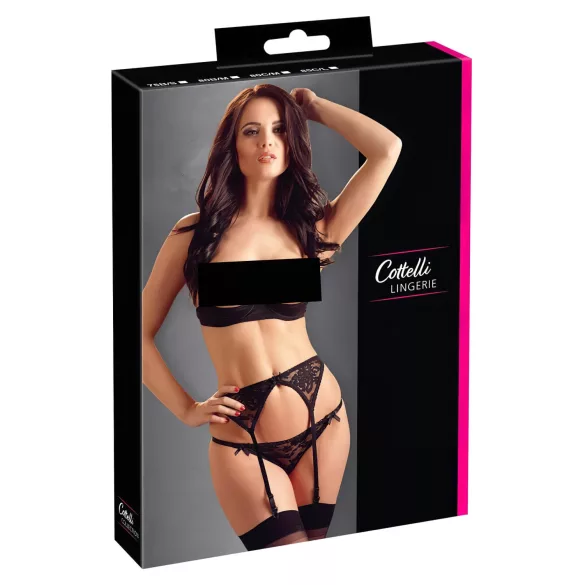 Cottelli - erotikset för par - svart - 80C/M