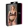 Cottelli Plus Size - bh set med spets - svart - XXL