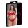 Cottelli Plus Size - mjukt spetsunderklädesset (röd) - 4XL