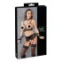 Cottelli Bondage - underklädesset med spets 5 delar - M