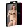 Cottelli - Glittrande broderad bh-set (svart) - L