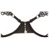 Cottelli - Glittrande broderad bh-set (svart) - L