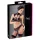 Cottelli - krage och spets-bh set (svart) - 85B/L