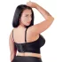 Cottelli Plus Size - spets-bh med remmar (svart)