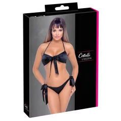 Cottelli - Sexig bikini-bh-set (svart)