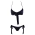 Cottelli - Sexig bikini-bh-set (svart)