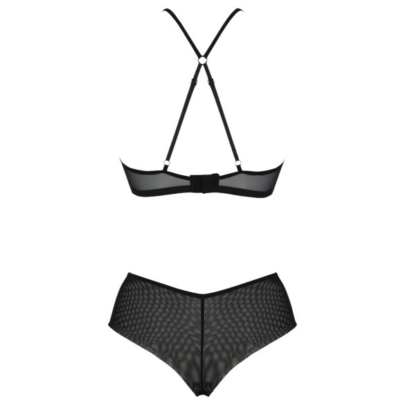 Passion Eco Kerria - spets bikini set (svart)