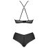 Passion Eco Kerria - spets bikini set (svart)