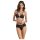 Passion Eco Kerria - spets bikini set (svart) - L/XL