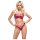 Cottelli Party - glansigt bh-set (rött) - 85B/L