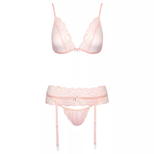 Kissable - spetsunderkläderset - rosa - L/XL