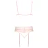 Kissable - spetsunderkläderset - rosa - L/XL