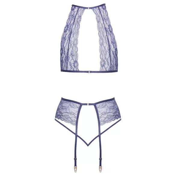 Kissable - spetsunderklädesset (lila) - L/XL