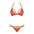 Obsessive 838-SET-3 - Sensuell spets-bh set (röd) - L/XL