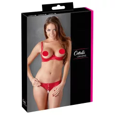 Cottelli - bh set - push up design - svart - 80B/M