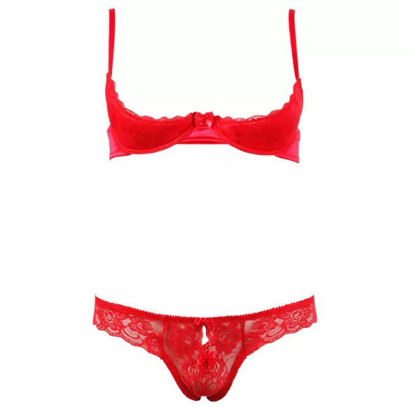 Cottelli - bh set - push up design - svart - 80B/M