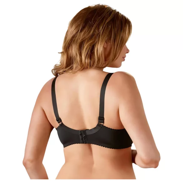 Cottelli Plus Size - bystlyft bh - svart - 90D