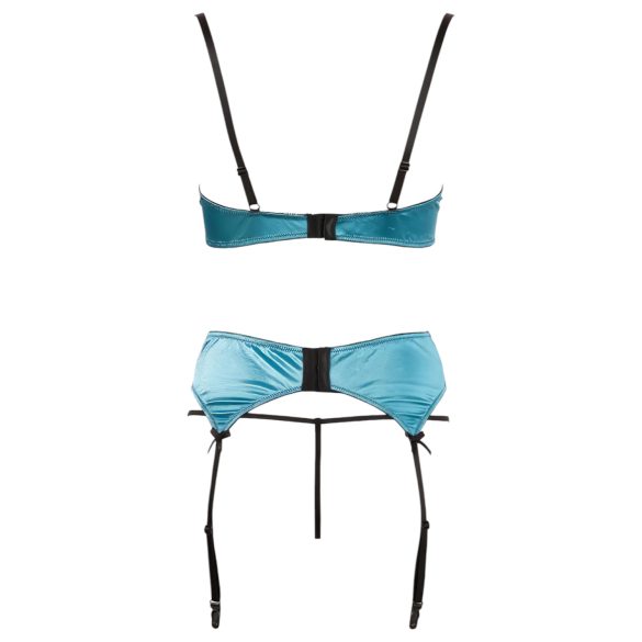 Cottelli - Jade - exklusiv lyftande bh-set (grön)