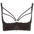 Cottelli Plus Size - bygel-bh med remmar - lyftande - svart - 85E