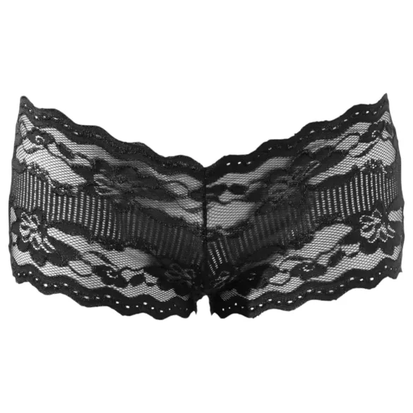 Cottelli - spets stringtrosa - svart - XL