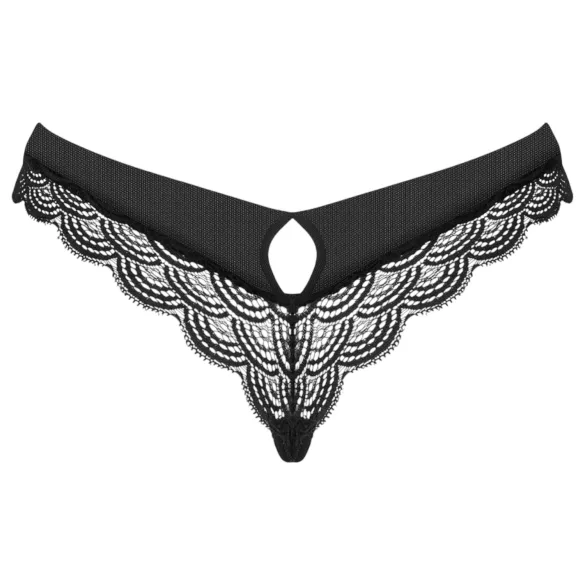 Obsessive Chemeris - stringtrosa - svart - sexig damunderkläder