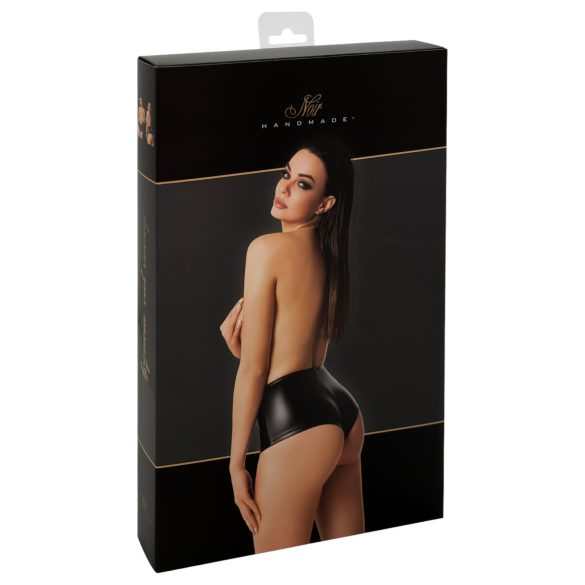 Noir - glänsande shorts (svart)