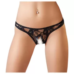 Cottelli - stringtrosa - spets - svart - M