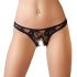 Cottelli - Sexig spetsstring (svart) - L