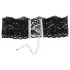 Cottelli - konstläderspets halsband BDSM kostymtillbehör
