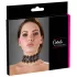 Cottelli - halsband med pärlor och strass - spets - svart