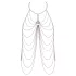 Cottelli - kroppssmycke med kedjor (silver)