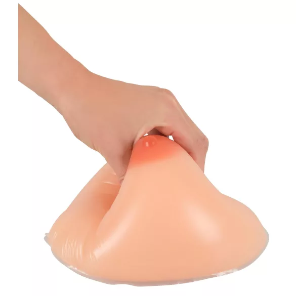 Cottelli - silikon push-up-inlägg med bröstvårta (2x1000g)